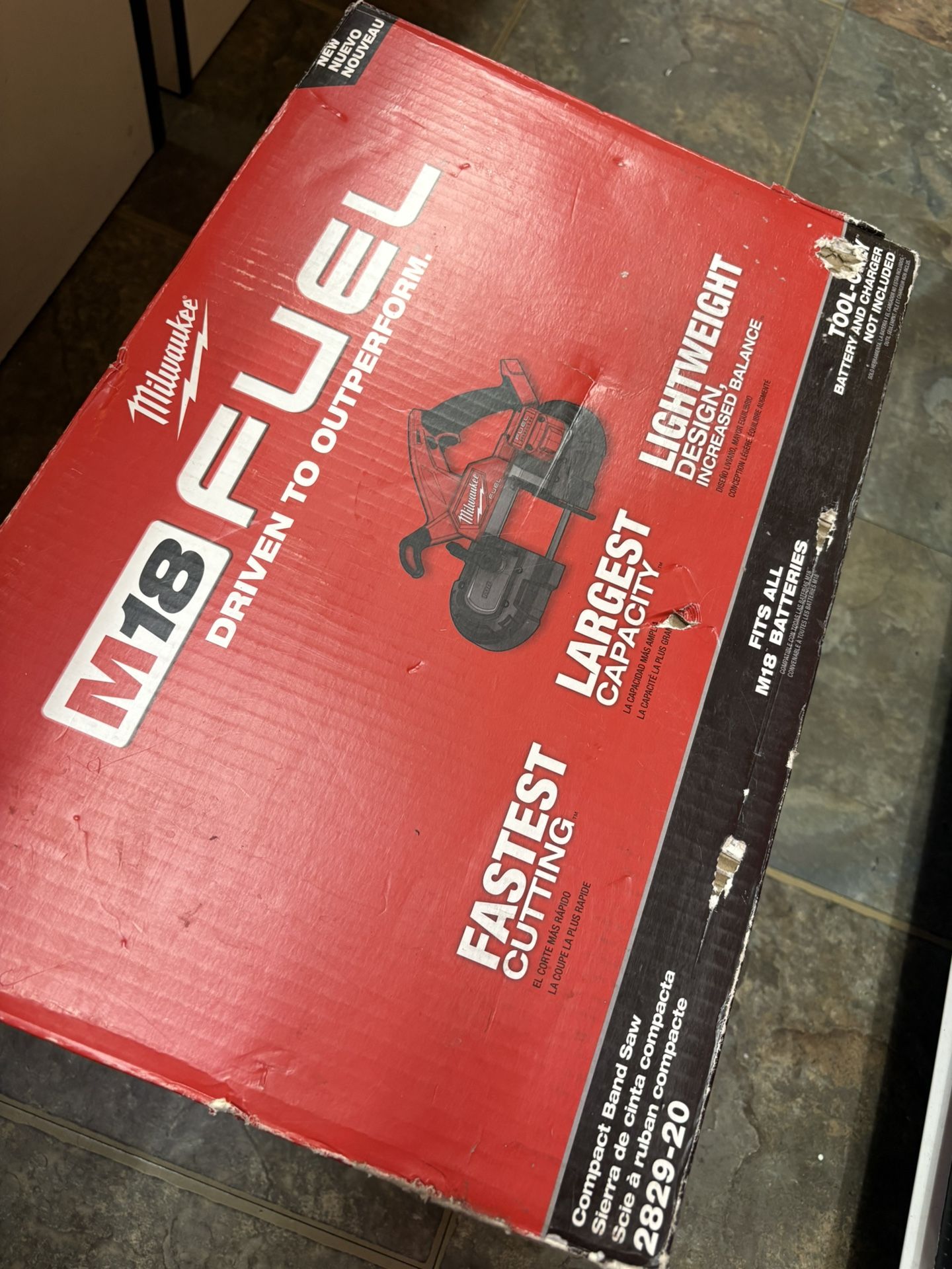 Milwaukee New Compact Band Saw 18M Fuel