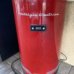 Red Electric Beverage Cooler 