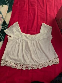 Off the shoulder crop top