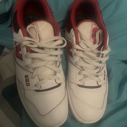 new balance 550 red mens size 10.5