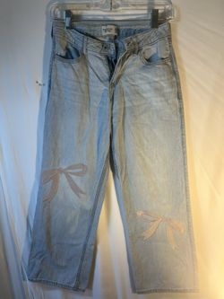 Abercrombie Kids Girl’s Low-Rise Baggy Jeans Size 13/14 Regular.