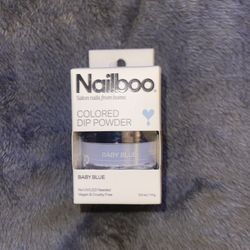 Nailboo Dip Powder BABY BLUE New In Box