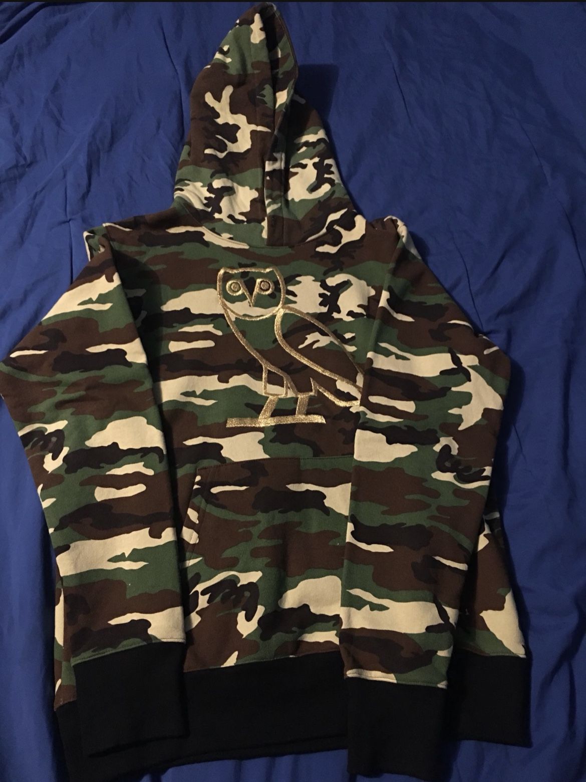OVO Owl Green Camo Hoodie