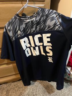 Adidas Rice Owls Athletic Jersey Shirt 2xl