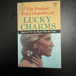 Vintage 1979 “Pocket Encyclopedia of Lucky Charms” Bob Hartford Globe Mini