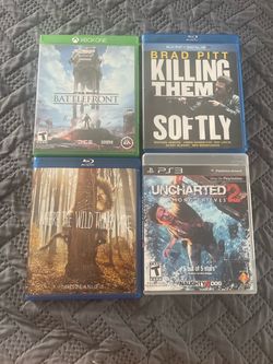 Mixed Lot of Games and Blu-rays