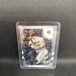 JERRY SANDS (Hanshin Tigers) 2021 TOPPS CHROME NIPPON NBP CARD #191