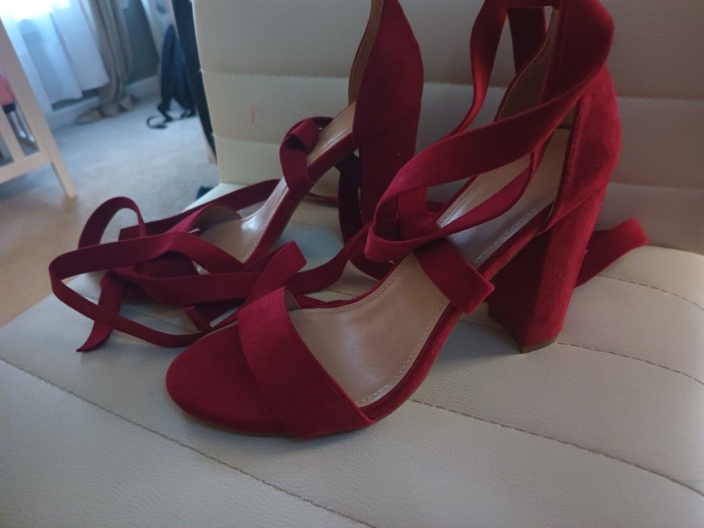 Red Heels New 
