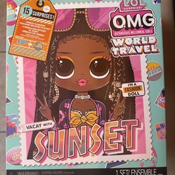 LOL Surprise Doll OMG World Travel Sunset NEW Sealed