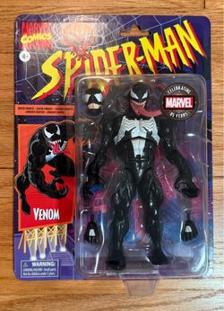Marvel Legends Retro Venom Walmart Exclusive SEALED $50