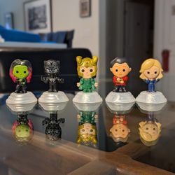 5x Disney 100th Anniversary McDonald's Toy Collectibles Marvel 