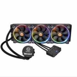 Thermaltake Water 3.0 Riing RGB 360 Edition PWM AIO Tt LCS Certified Liquid Cooling System CL-W108-PL12SW-A