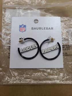 Raiders Earings