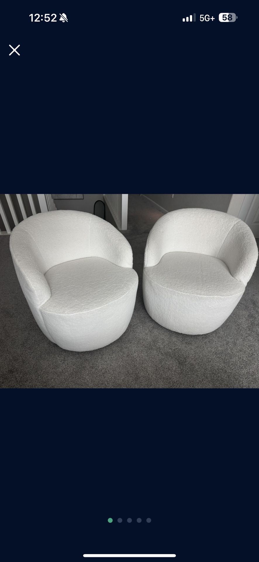 Small Teddy Swivel Chairs