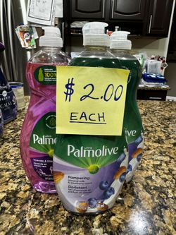 Dish soap For 2 Dollars Each