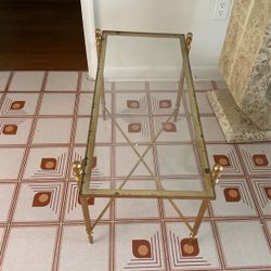Metal Small Coffee Or End Table