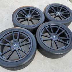 rims 19 Staggered 5x114.3 wheels For Infiniti M35 G35 G37 Q40 Accord Civic Mustang Lancer Altima Maxima Wrx Camry Mazda Scion Acura Lexus Kia Dodge 