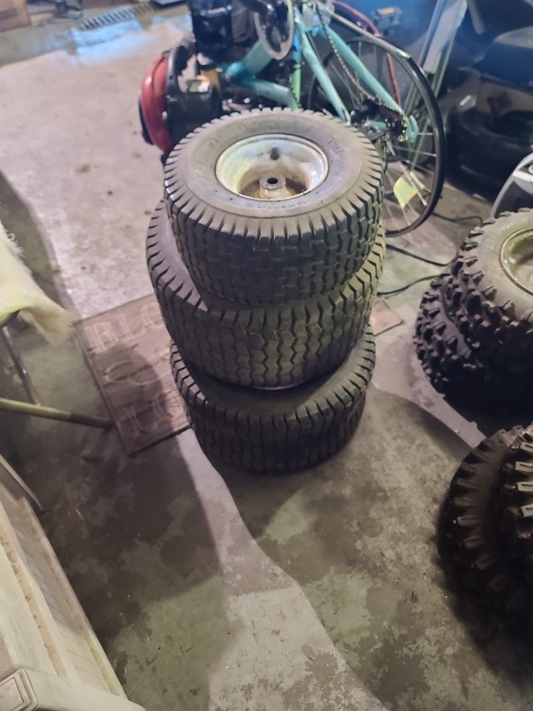 Riding Lawnmower Mtd Tites 15/6.00-6....18x9.50-8