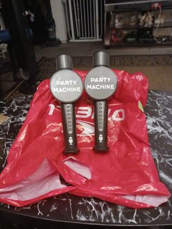 2 Party Machine Karaoke Mic's