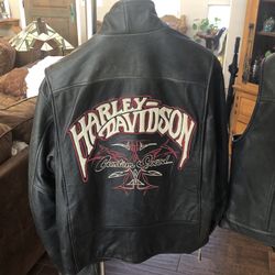 HARLEY DAVIDSON AND LIL JOES LEATHERS