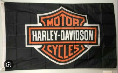 Harley Davidson Flag Banner 
