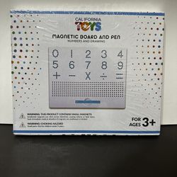 Magnetic Board And Pen California Toys 
