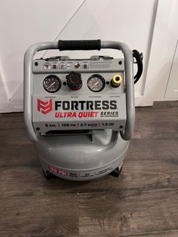 Fortress Ultra Quiet 6 Gal Air Compressor