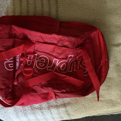 Red Supreme Bag 