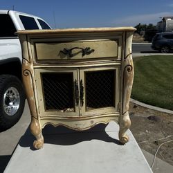 Antique French Country End table 