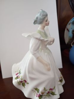 Beautiful Christmas lady