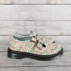 Dr. Martens Doc Martens Dress Shoes 8065 Mary Jane Floral Print Kids Size 3 NWOB