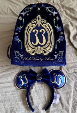 Disney Club 33 Loungefly mini backpack