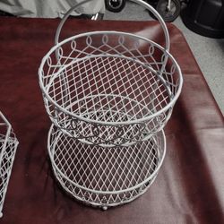 2 Tier Basket, 13" Tall