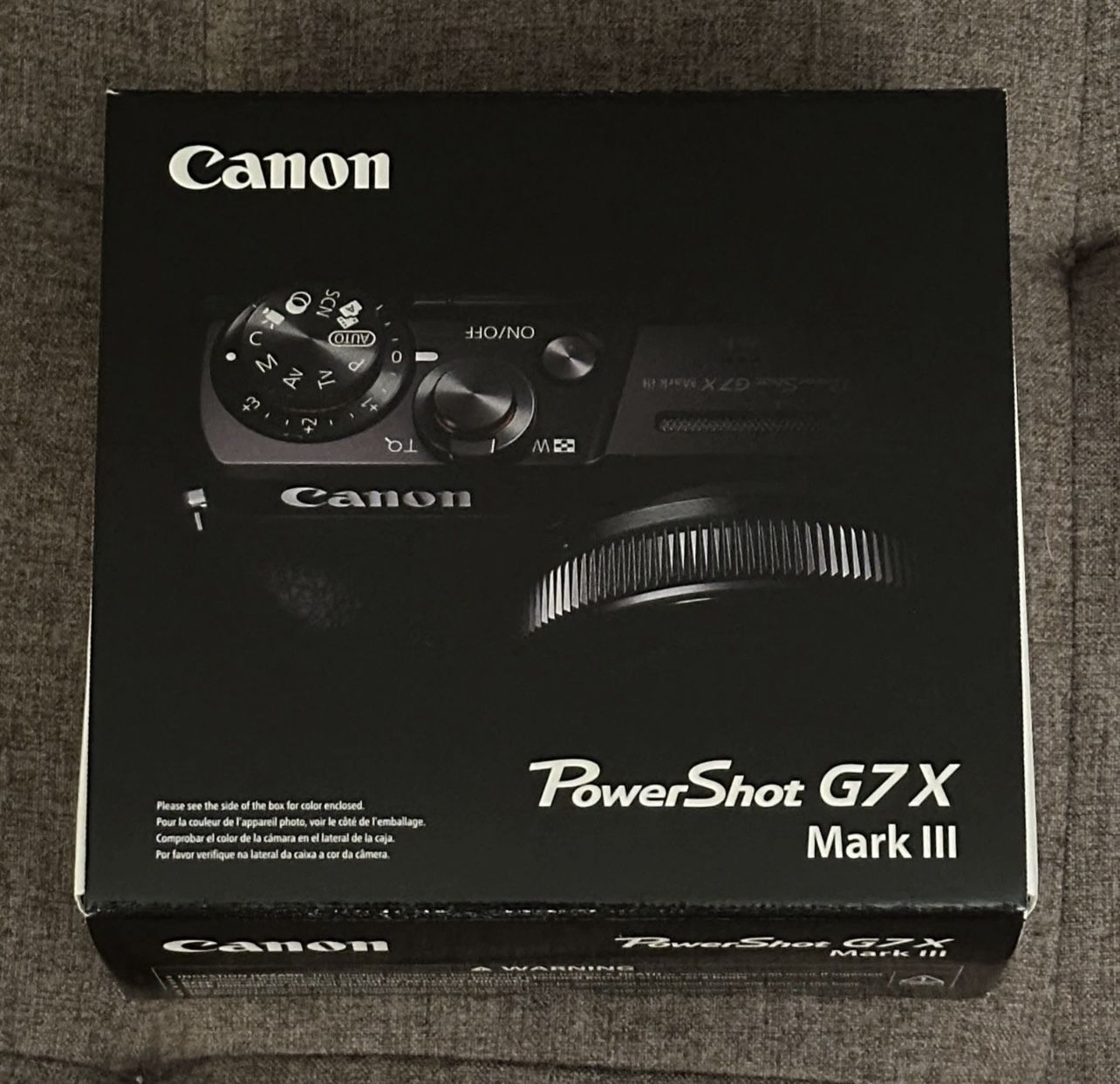 Canon PowerShot G7 X Mark III 20.1 Megapixel Digital Camera - Black