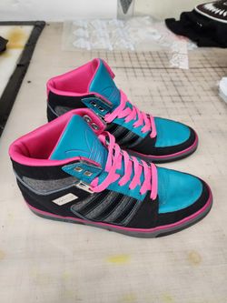 Adidas Originals - Hard Court MID Black/Aqua/Pink ART G99349