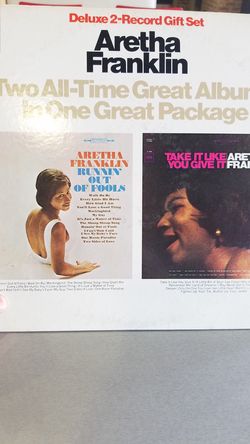 Aretha Franklin Greatest Hits 2 record set