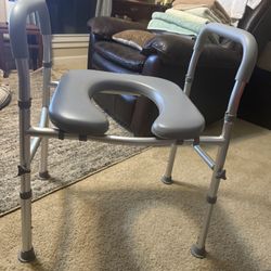 Raised Adjustable Toilet Seat. 