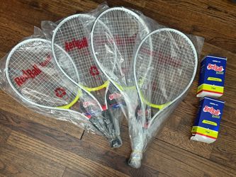 USTS Red Ball Tennis Rackets and tennis balls