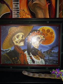 Dia De Los Muertos Painting