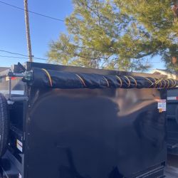 Dump Trailer Tarp Kit Cover 15x7 Néw In Box $350