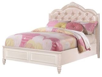Princess Twin Bed Frame with Mattress and Box / Cama Princess Twin con Colchón y Box