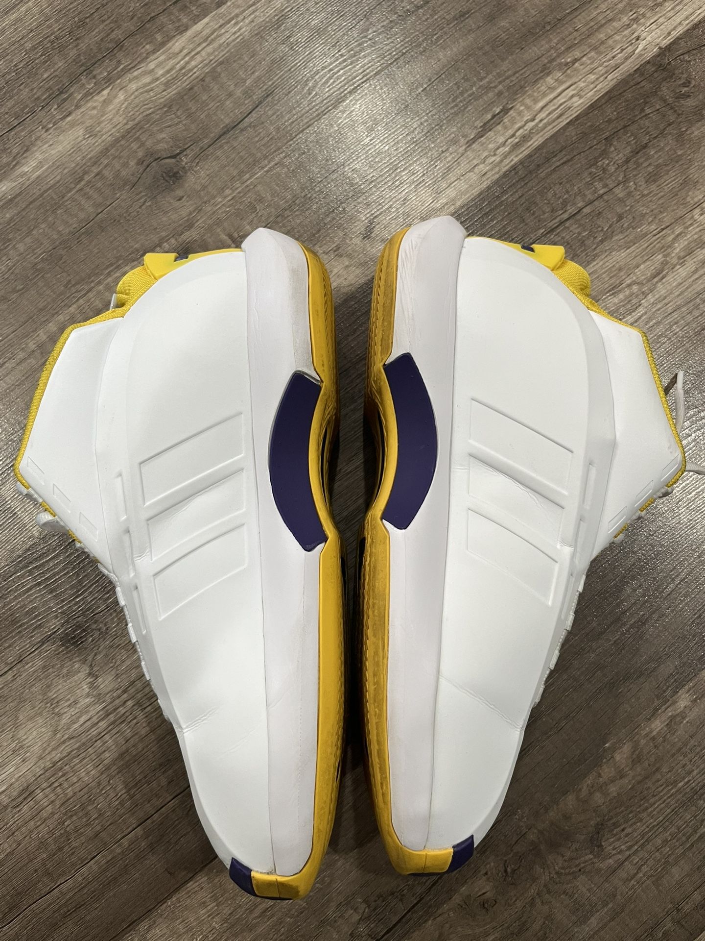 Adidas Crazy 1 Aka Kobe 1 Size 12 Lakers Colorway