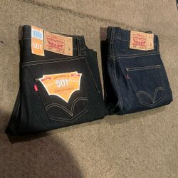 2 Levi Jeans Size 30x30  $30 Each