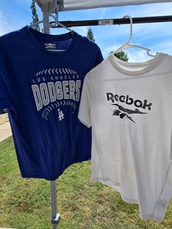 LA Dodgers & Reebok T-Shirt Bundle (Men's/Large)