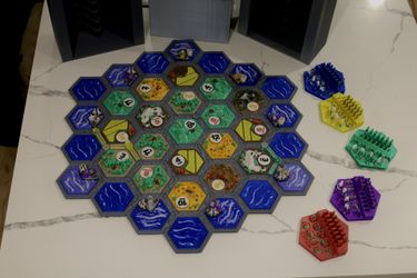3D Printed Catan Set