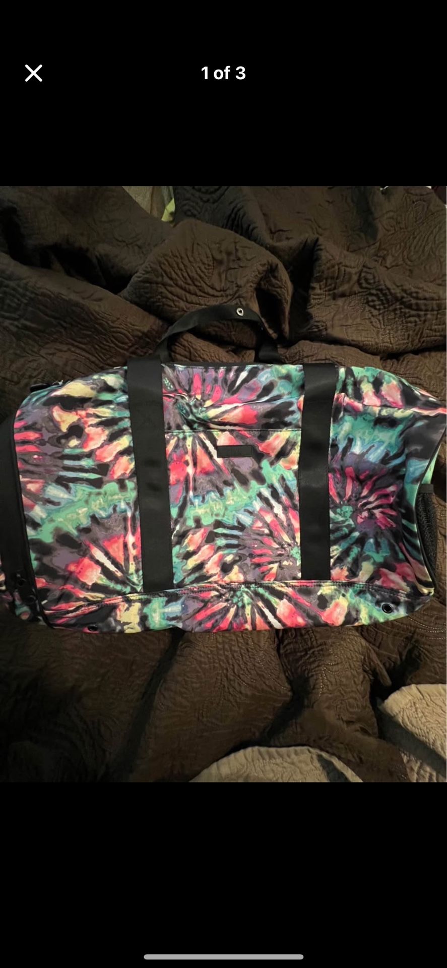 Vs Pink Duffle Bag