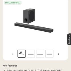LG Soundbar W/Subwoofer