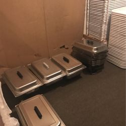 Chairs Tables Tents And Chafing Dishes 