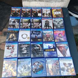 $800! All 56 Games. 7 Games for $100! $20! Per Game. Playstation 5 Playstation 4 PS4 PS5 Games Juegos trade are welcome