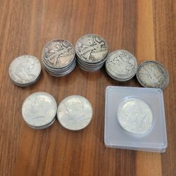 Silver Half Dollars 